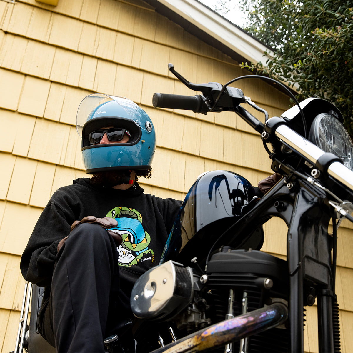 Casco Biltwell Gringo S - dove blue