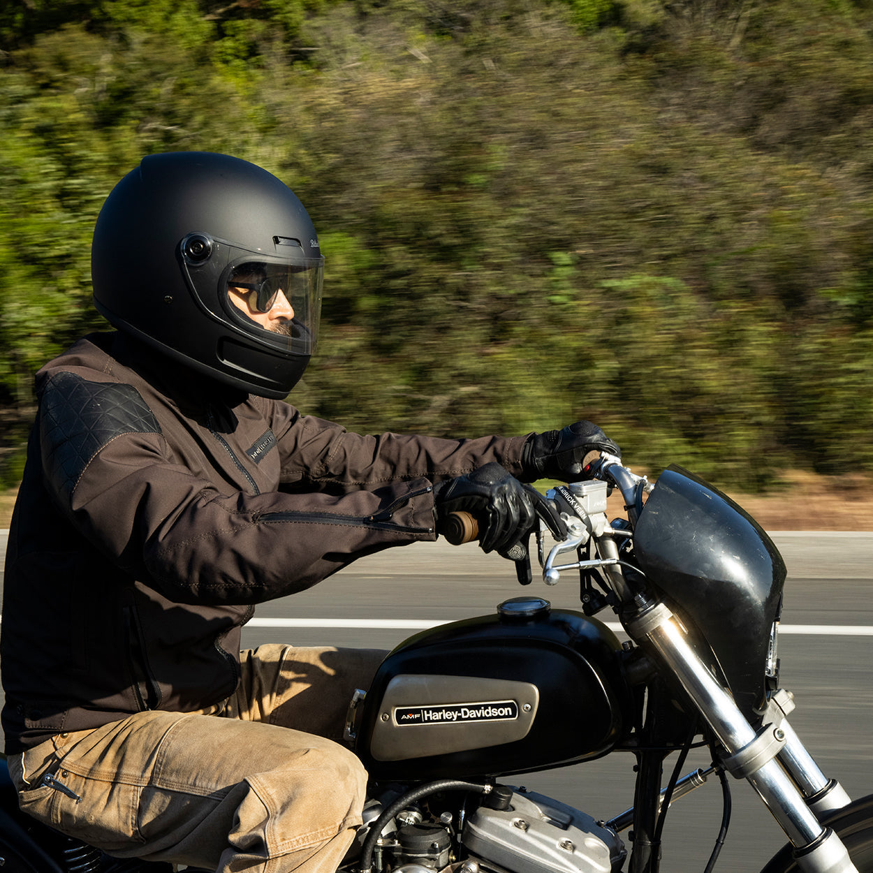 Casco Biltwell Gringo SV - negro mate