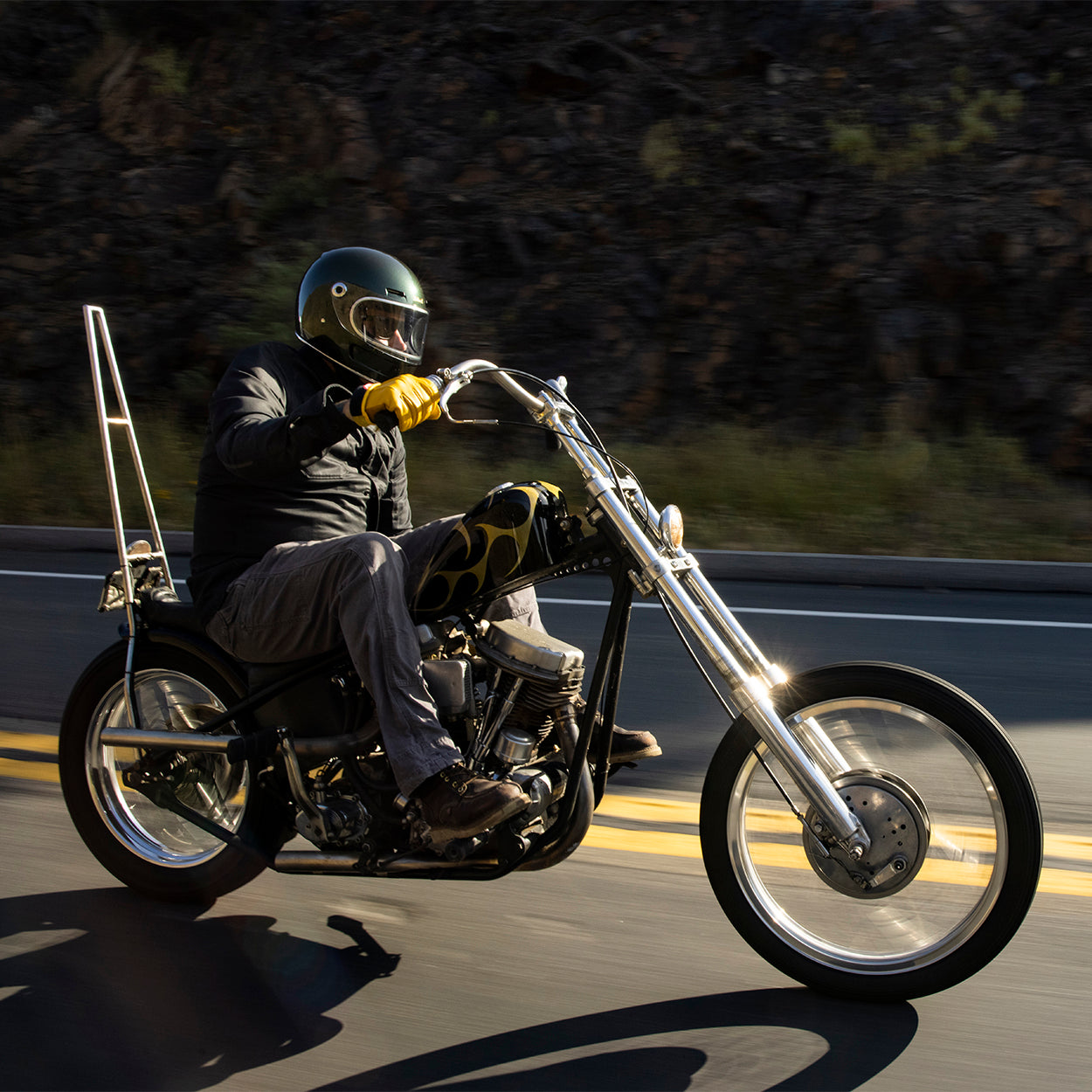 Casco Biltwell Gringo SV - metallic sierra green