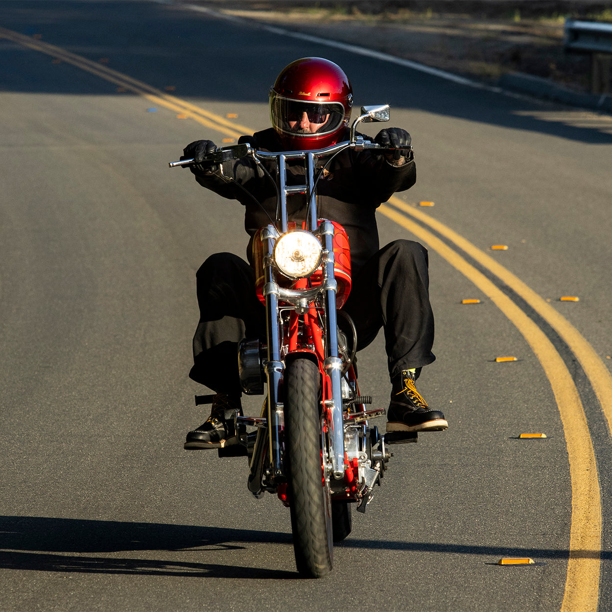 Casco Biltwell Gringo SV - metallic red cherry