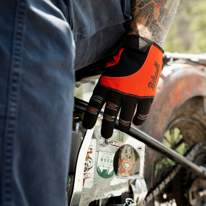 Guantes Biltwell Moto - naranja/negro