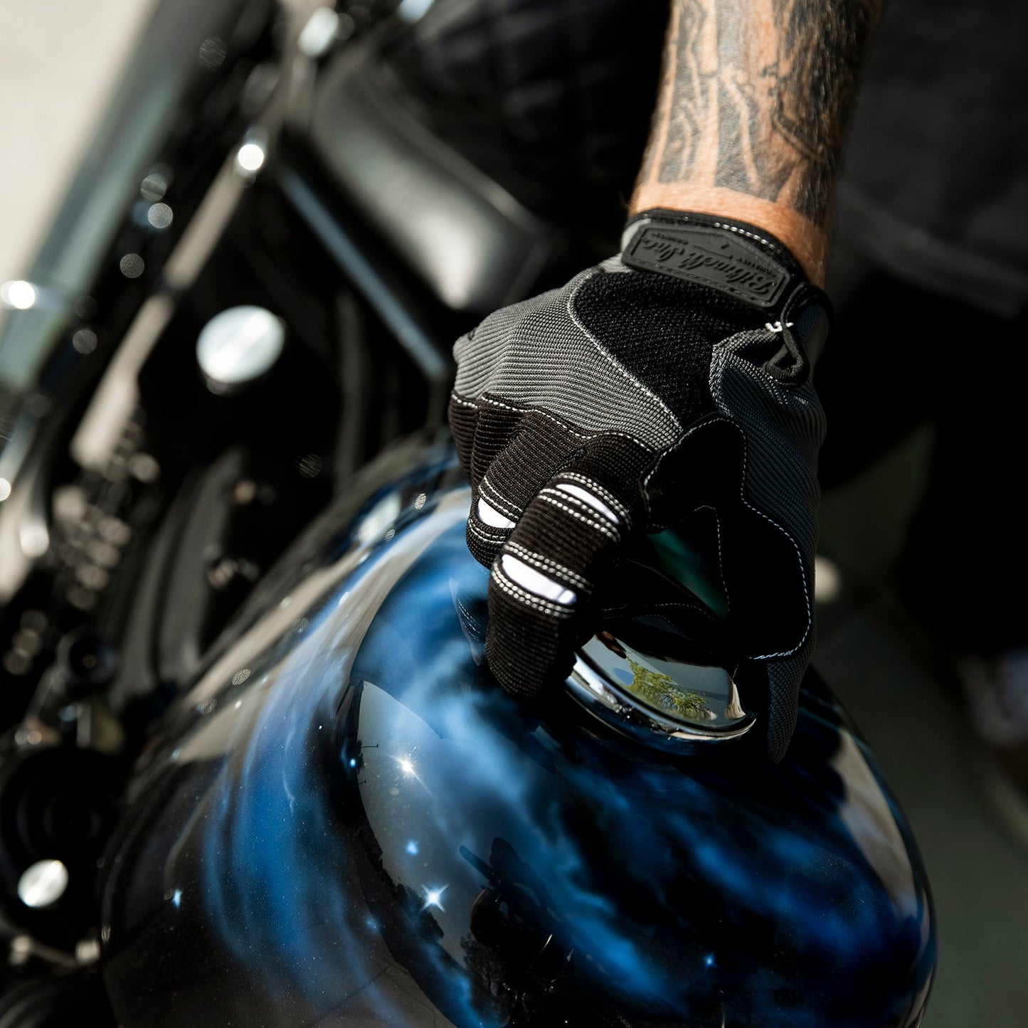 Guantes Biltwell Moto - gris/negro