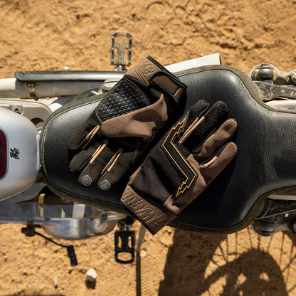 Guantes Biltwell Baja - chocolate