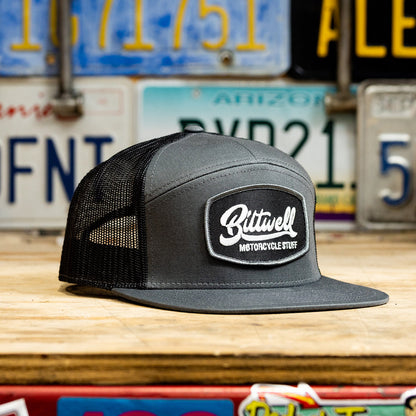 Gorra Biltwell Ridgecrest - Gris/Negro