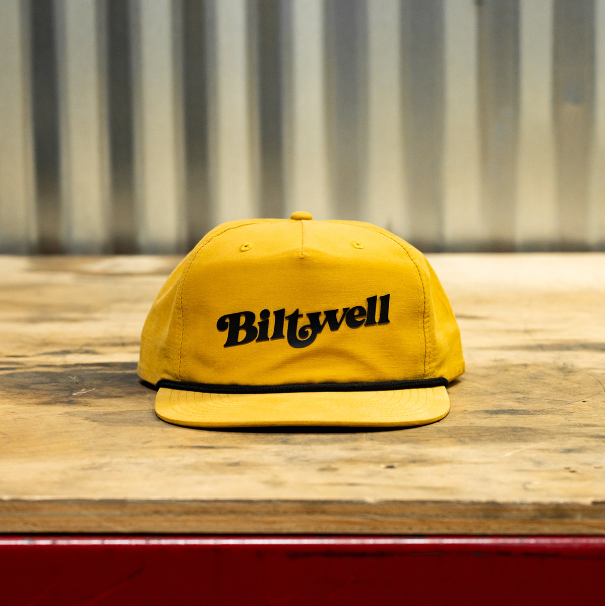 Gorra Biltwell Duffer - Biscuit/Negro