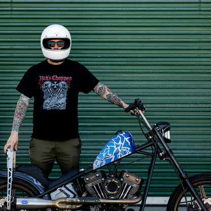 Casco gringo blanco brillo