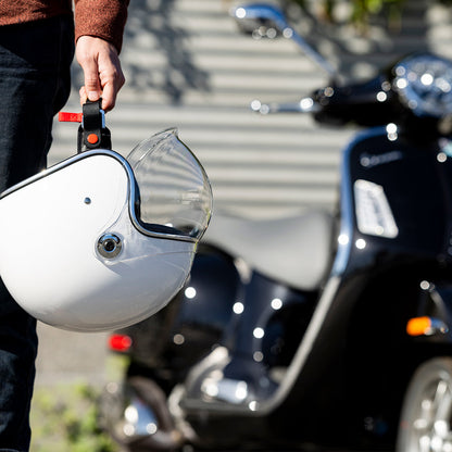 Casco tahoe™ blanco sólido brillante