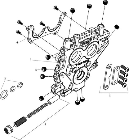 Oil Pump O-Ring Kit - Twin Cam