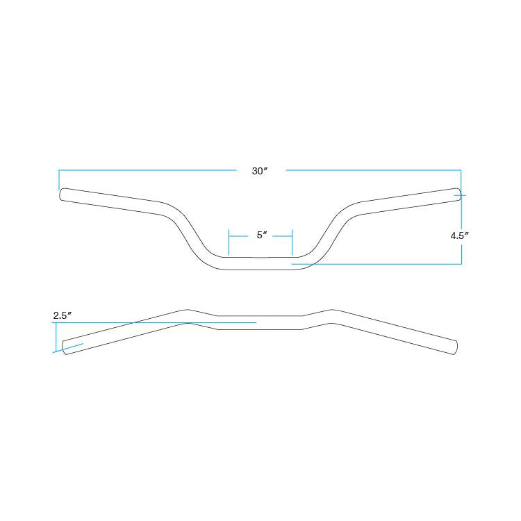 Manilar Biltwell Tracker 7/8" - cromo