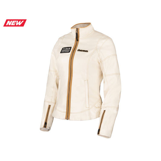 Chamarra Icon para mujer Tuscadero3 - Blanca