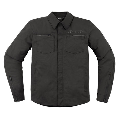 Chamarra ICON Upstate Canvas CE - negro