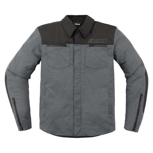 Chamarra ICON Upstate Canvas CE - gris