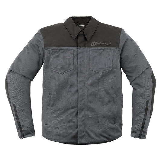 Camisa Icon Upstate Mesh CE - Gris