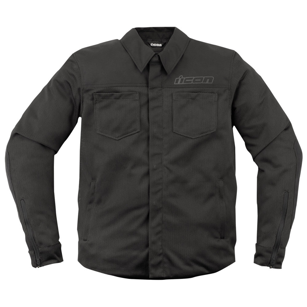 Chamarra Icon Upstate Mesh CE - Negra