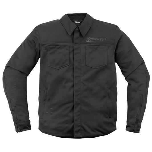 Chamarra Icon Upstate Mesh CE - Negra