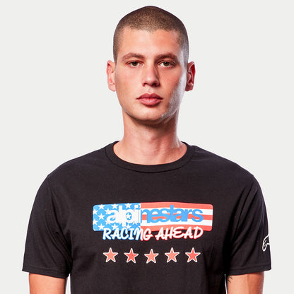 Playera Alpinestars USA Again - Negro