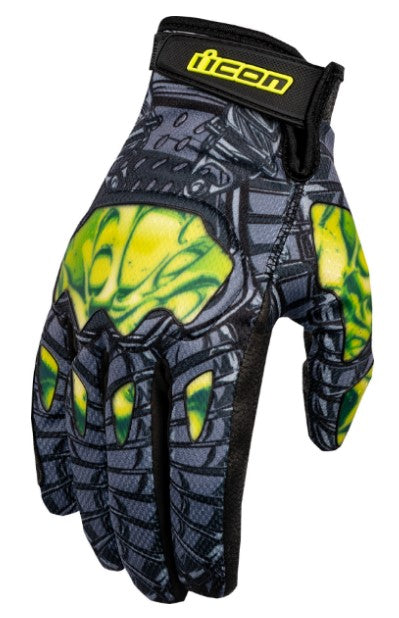 Guantes ICON Hooligan Outbreak - Verde