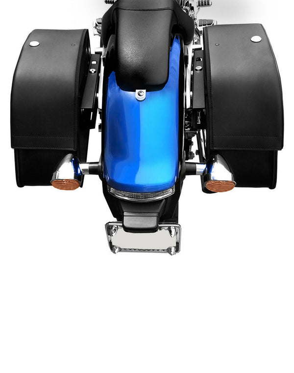 Sistema de montaje rapido de alforjas Viking para Kawasaki Vulcan