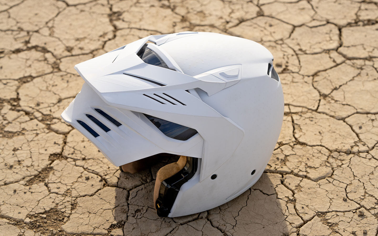 Casco Elsinore Monotype - Blanco