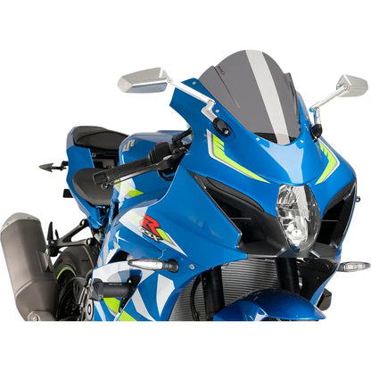 Parabrisas Z-Racing - Parabrisas de carrera - 12-1/4" - Ahumado oscuro - Suzuki