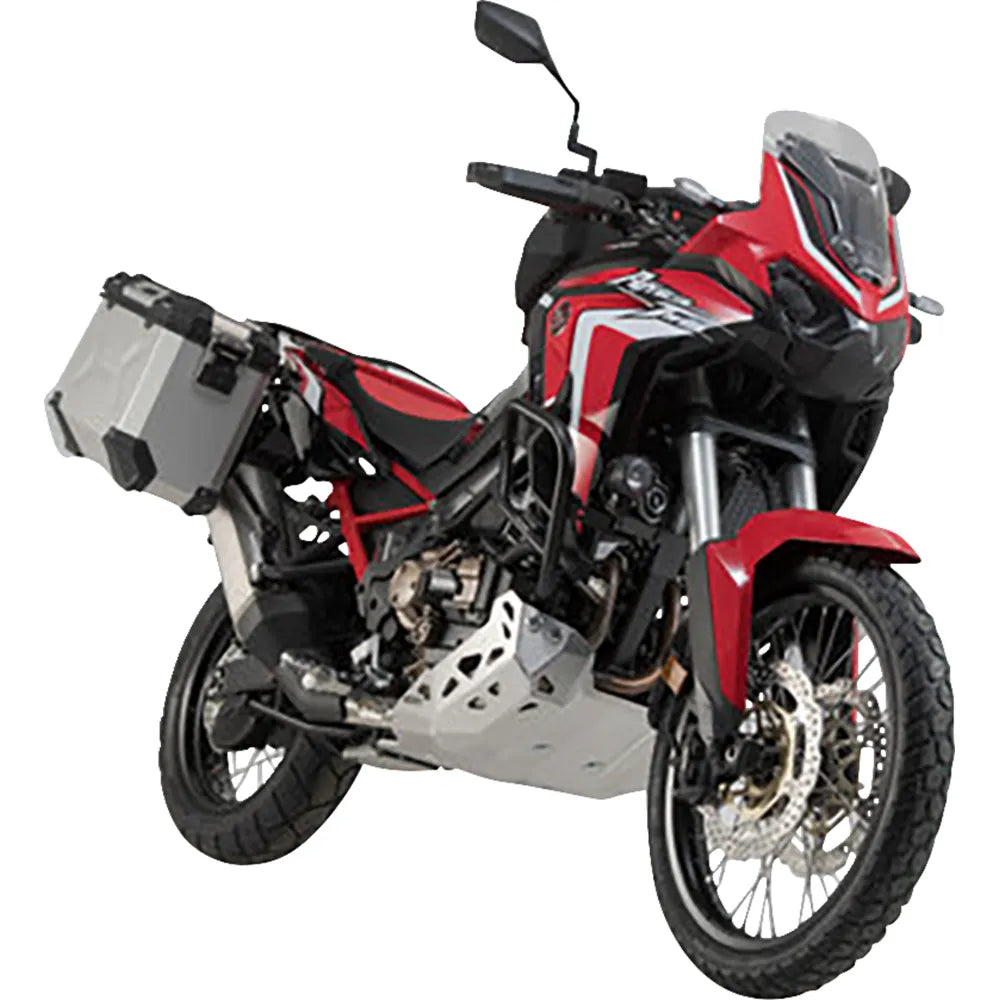 TRAX ADV Aluminum Case System - Silver - Honda Africa Twin '19-'21
