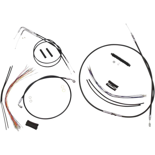 Kit de instalación de manillar XR - Kit de instalación de manillar XR - Colgadores Ape de 15"-17" - Softail '00-'06 - Negro