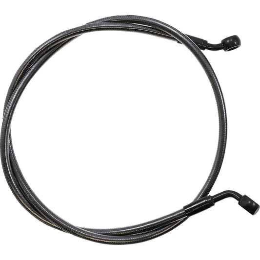 Línea de freno delantero de disco único trenzado E-Z Align - Línea de freno - 35/60° - 44" - Black Pearl