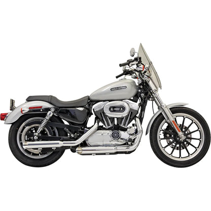 Silenciadores deslizables Firepower Series - Silenciadores de 3" - Cromado - Corte oblicuo - Sportster '04-'13