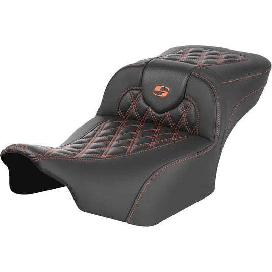 Asiento de alcance extendido Roadsofa™ - Asiento de alcance extendido Roadsofa™ - sin respaldo - Costura de celosía - Costura naranja - FL/FX '23-'24