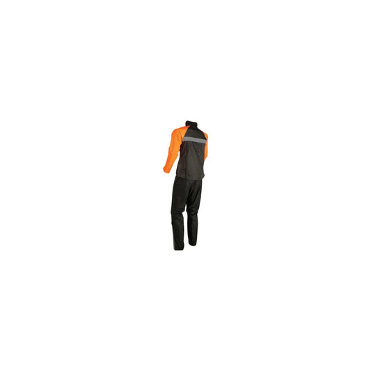 Traje impermeable para dama Z1R - negro/naranja