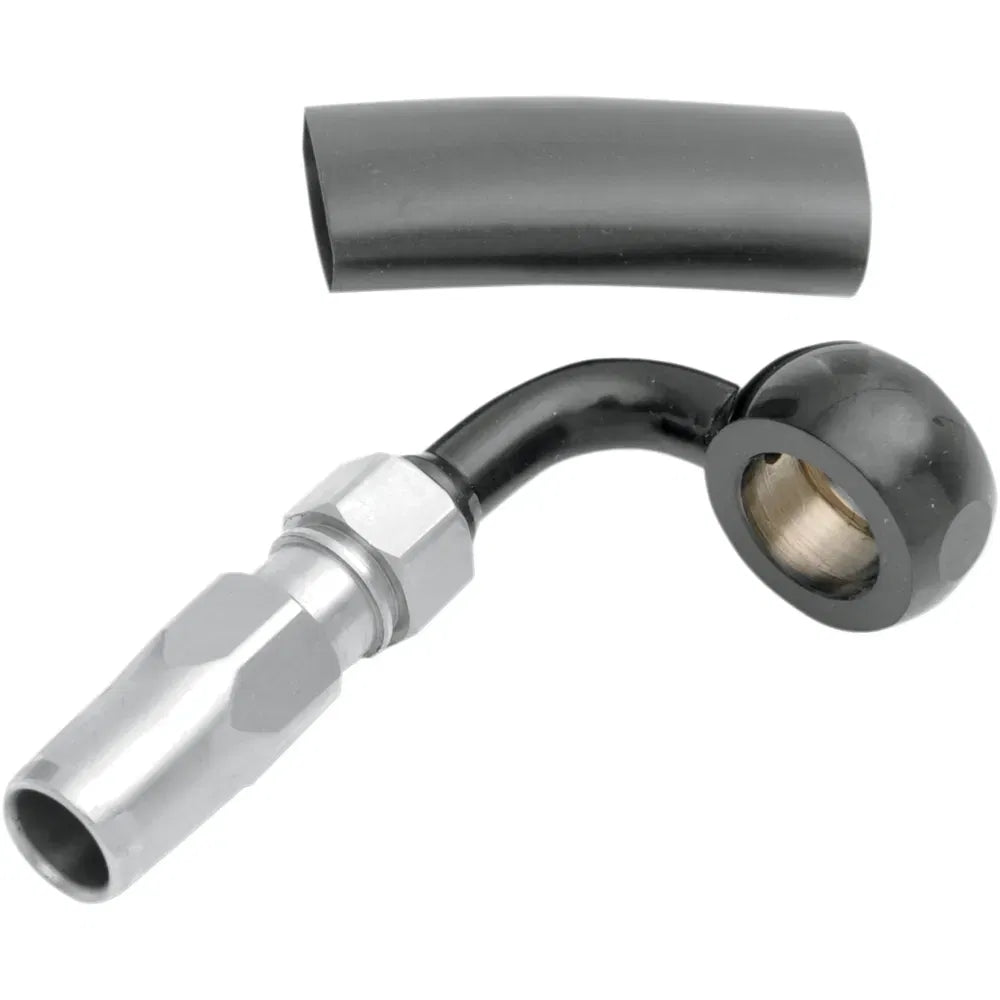 BYO® Banjo para construir su propio con accesorio - Banjo de freno BYO - 7/16"-90° - Negro