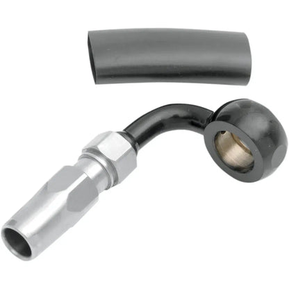 BYO® Banjo para construir su propio con accesorio - Banjo de freno BYO - 7/16"-90° - Negro