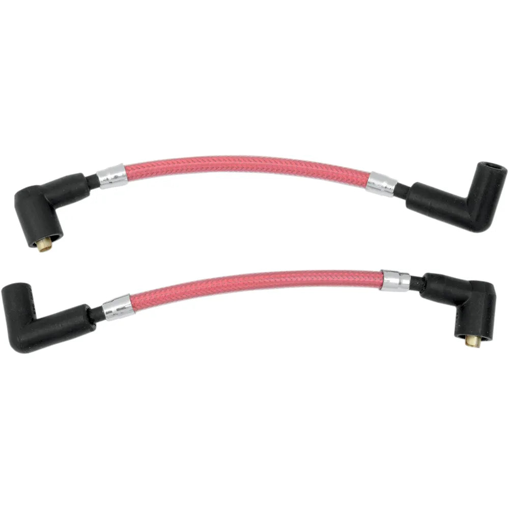 Cable trenzado de bujía - Cables de bujía - Rojo manzana caramelo - FXR