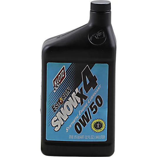 X4 Snow Oil - 0W-50 - 1 U.S. quart