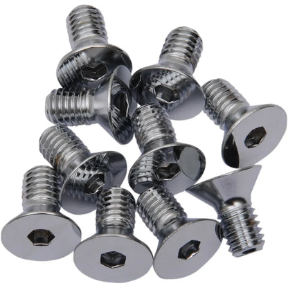 Tornillos allen de cabeza plana 3/8"-16 x 1" cromo