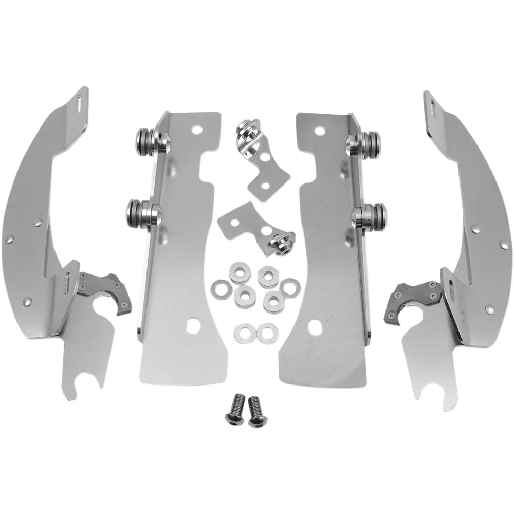 Batwing Trigger Lock Mounting Kit - XV16/17 - Polished
