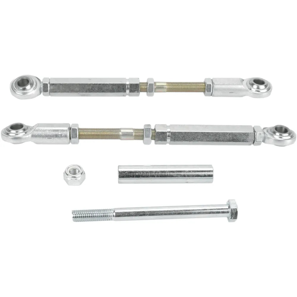 Rear Shock Drop Bracket Lowering Kit - Black - Lowers 1"-2" - '99-'14 XV1700 Road Star/Warrior