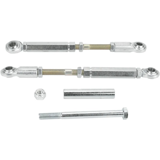 Rear Shock Drop Bracket Lowering Kit - Black - Lowers 1"-2" - '99-'14 XV1700 Road Star/Warrior