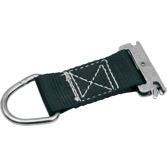 E-Track Strap - 7" - Black
