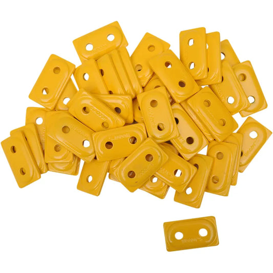 Support Plates - Yellow - 48 Pack