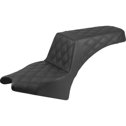 Asiento elevador: cosido en celosía