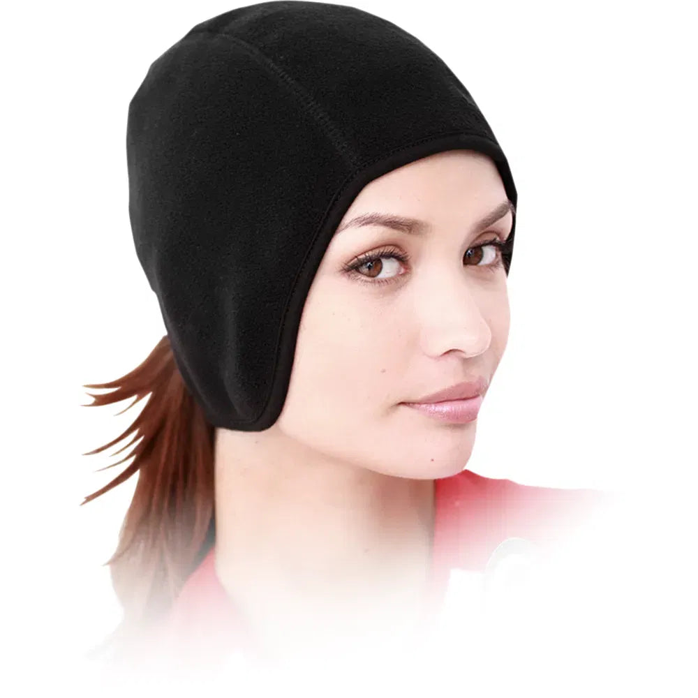 Fleece Ponytail Skullcap