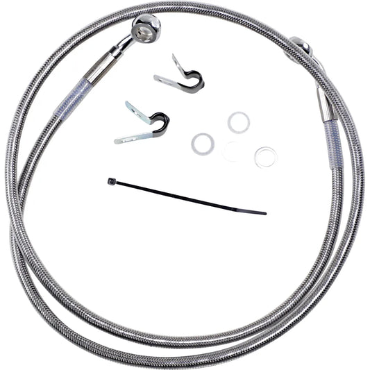 Línea de Freno Delantera de 4" de Acero Inoxidable
