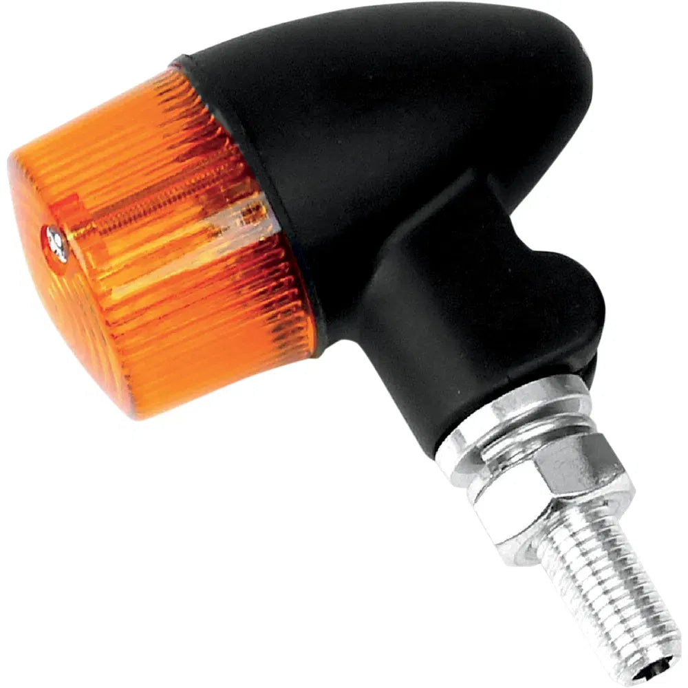 Marker Light - Single Filament - Black/Amber - Style 2