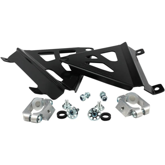 Radiator Brace - Black - Honda
