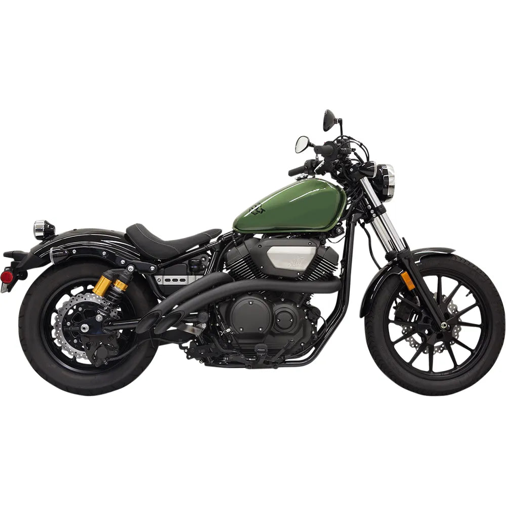 Sweeper Exhaust - Black - Bolt