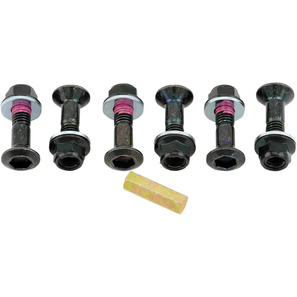 Sprocket Bolt 6 Pack Black