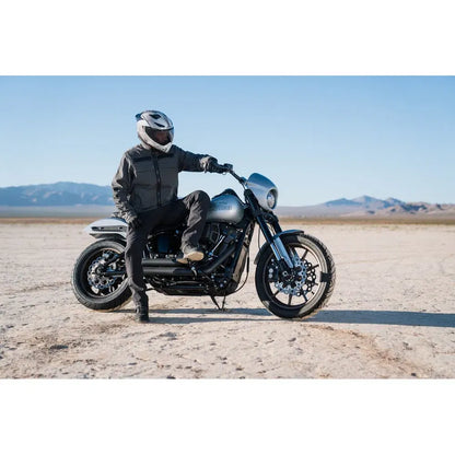 Chamarra Mototanker Negra