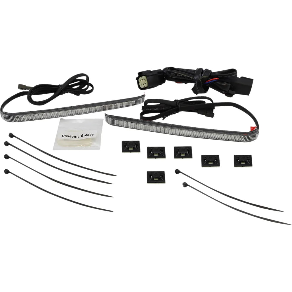 Luces LED Ambar Cubierta de Alforja Ciro4306723731