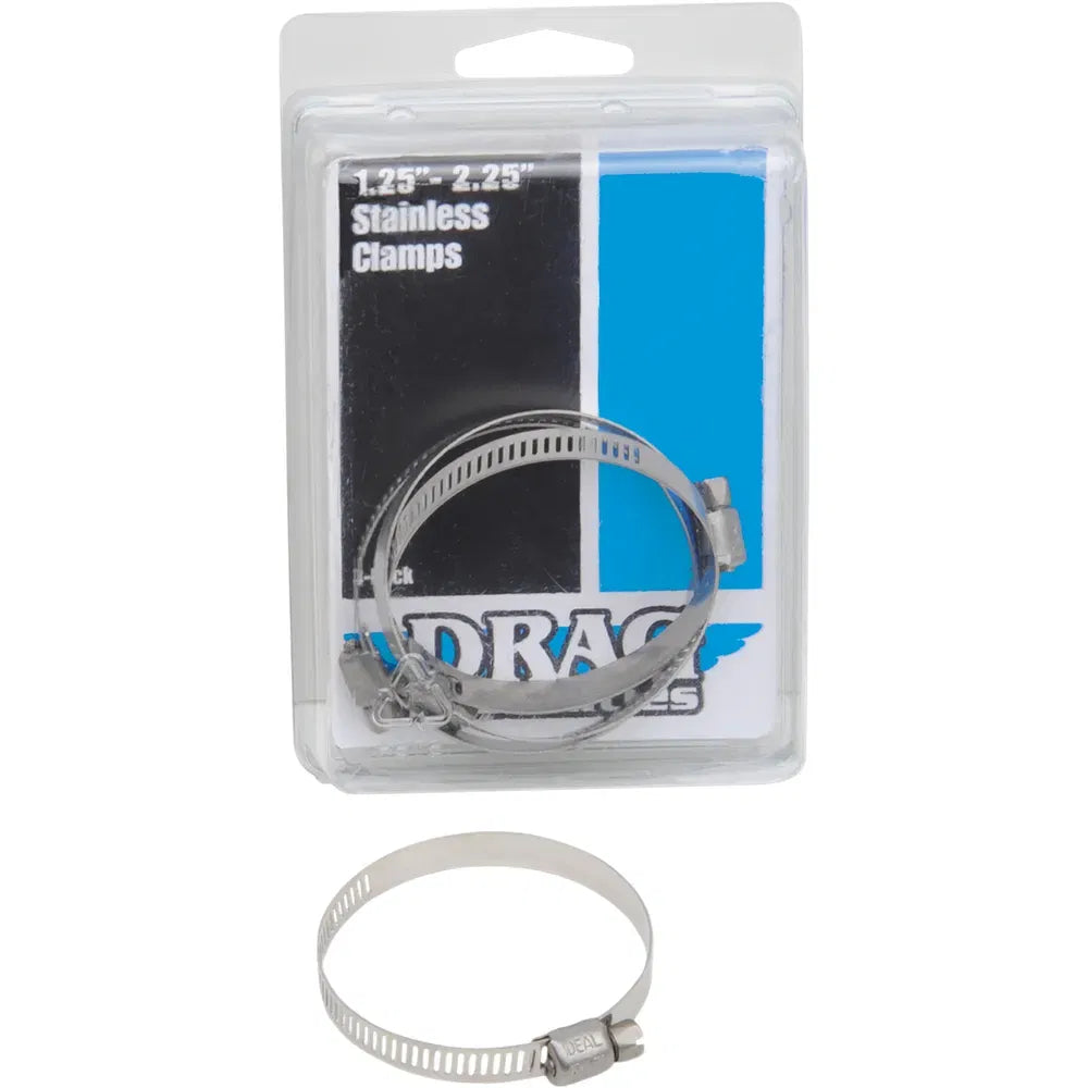 Clamps - Stainless Steel - 1.25"-2.25"